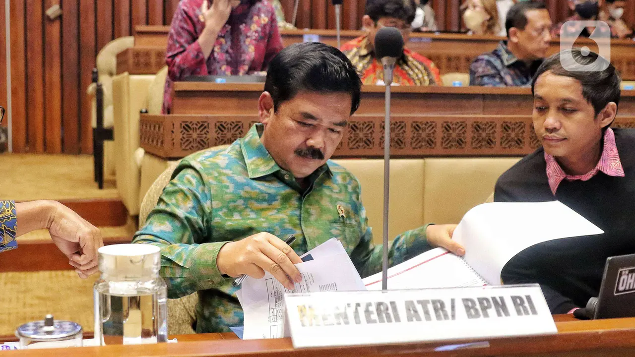Menteri ATR/BPN Hadi Tjahjanto Bahas Kasus-Kasus Pertanahan Bersama DPR