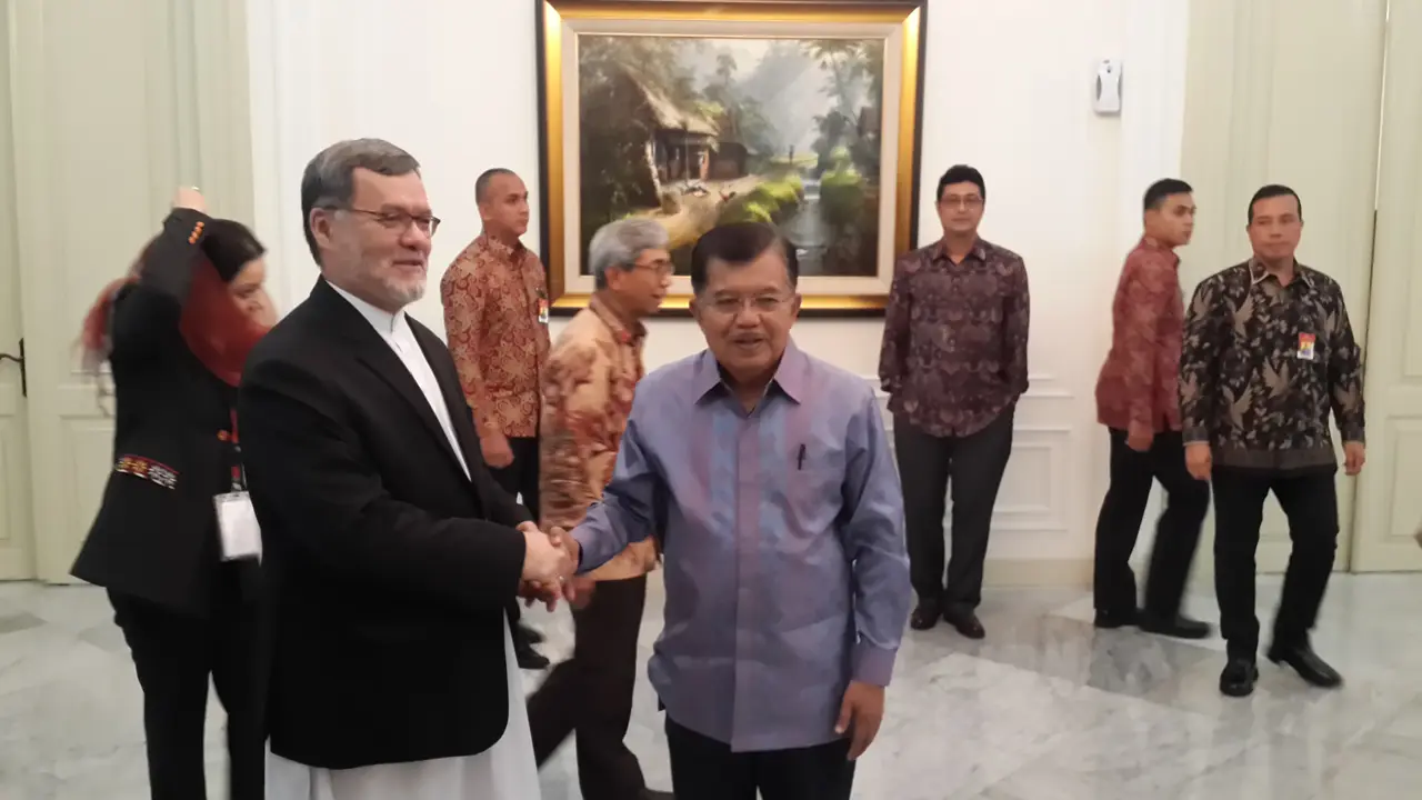 Wakil Presiden Jusuf Kalla telah menerima Wakil Presiden Afghanistan Muhammad Sarwar Danish.