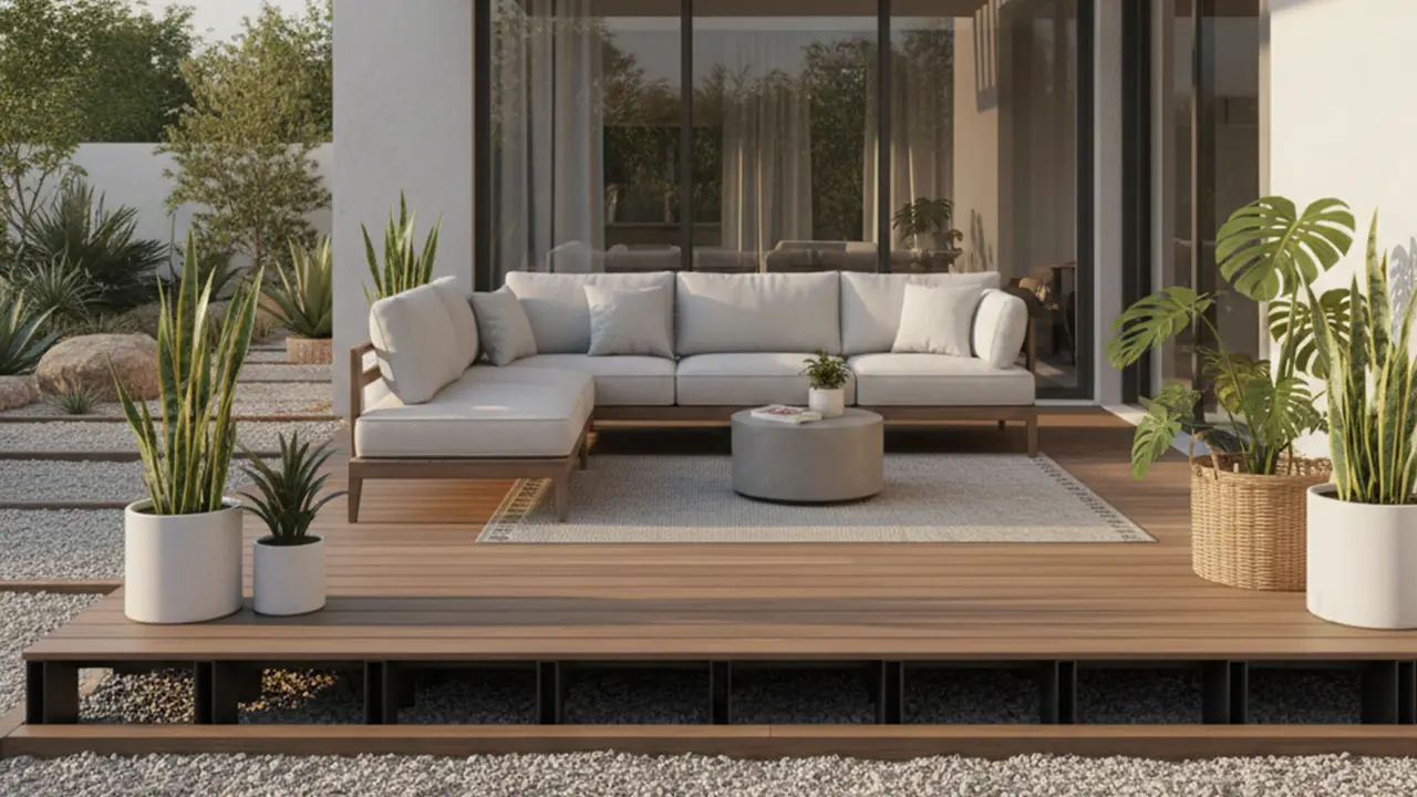 Model Teras Rumah Tanpa Cor