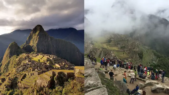 Potret Ekspektasi Vs Realita Saat Kunjungi Tempat Wisata Populer Dunia. (Sumber: brightside.me)