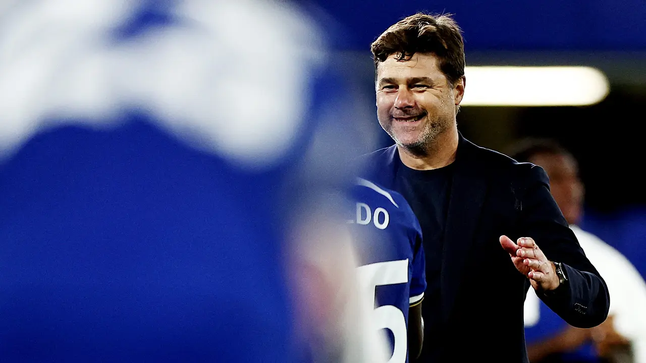 Foto: Ekspresi Lega Mauricio Pochettino Setelah Chelsea Raih 3 Poin Perdana di Liga Inggris Musim Ini