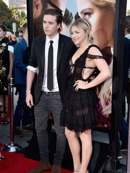 Semenjak memulai kisah asmaranya dengan Brooklyn Beckham. Chloe berencana akan melukis tato wajah kekasihnya. (AFP/Bintang.com)