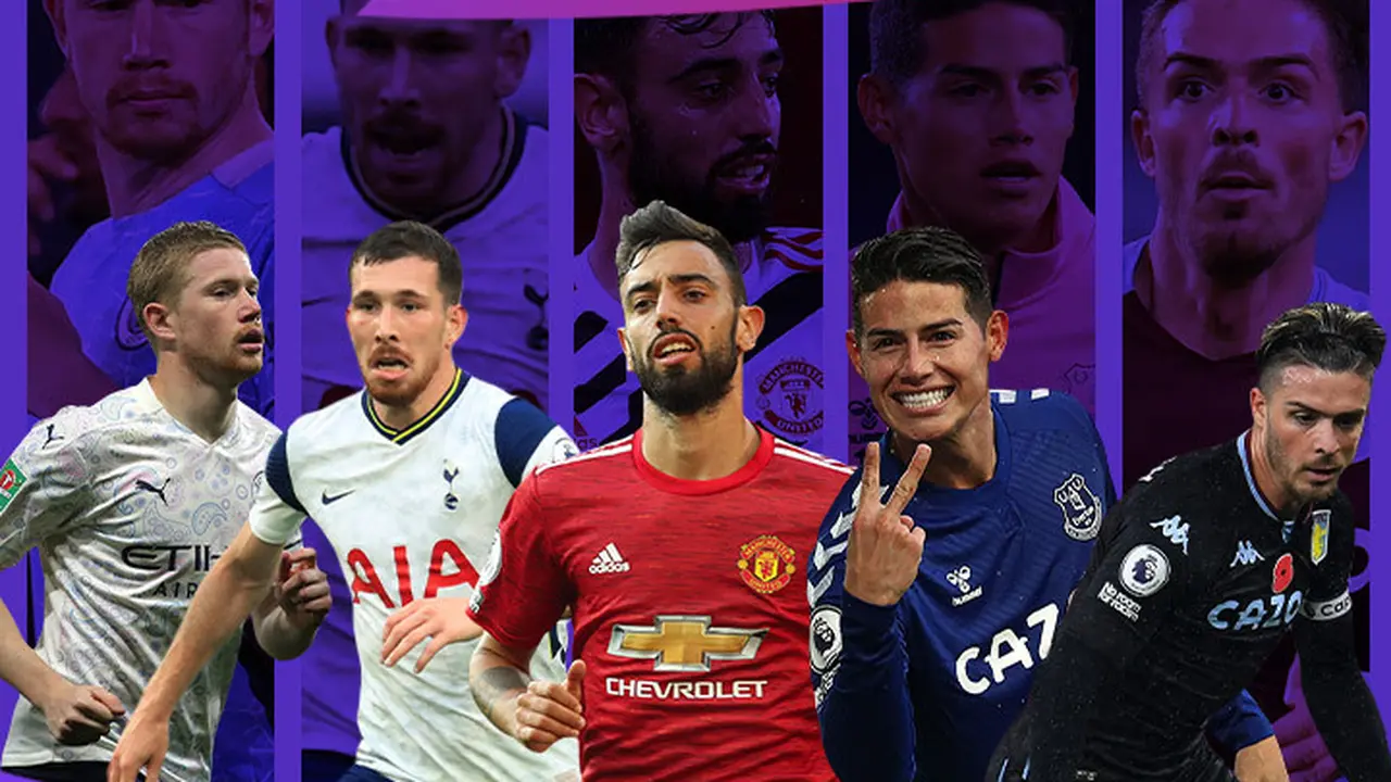 Premier League - 5 Gelandang Terbaik Liga Inggris 2020/2021
