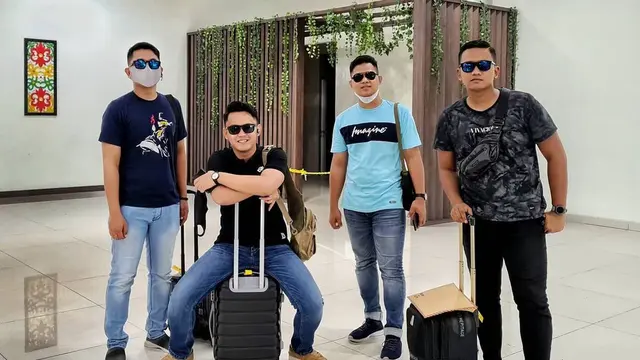6 Potret Kompak Justice Band Polres Kobar, Ciptakan Lagu Sulitnya Cari Kerja
