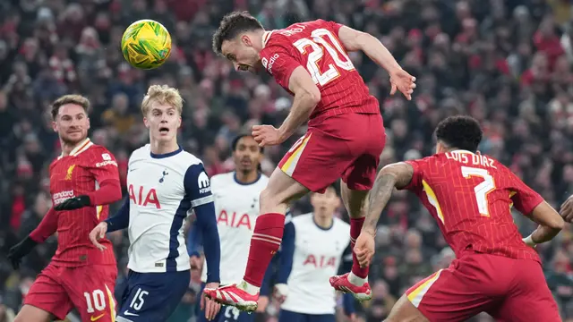 Foto: Melihat Ketangguhan Liverpool yang Membuat Tottenham Hotspur Hancur Lebur, The Reds Melenggang ke Final Carabao Cup
