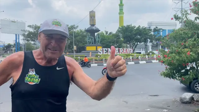 Lari maraton Jakarta ke Bali