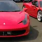 Ferrari 458 Italia ini menggunakan plat nomor bertuliskan B 1 NAL.