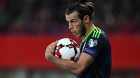 Pemain tim nasional Wales, Gareth Bale. (AFP/Joe Klamar)