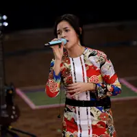 Raisa sedang melakukan general rehearsal konsernya yang bertajuk Pemeran Utama (Foto: Wimbarsana/Bintang.com)