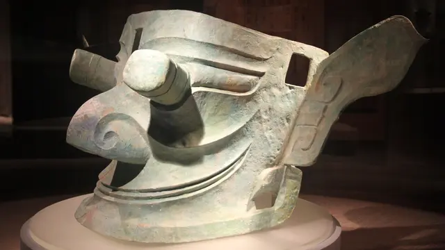 Sanxingdui Bronze Masks