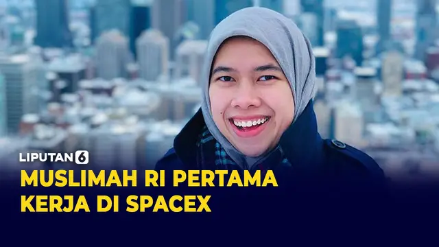 Ars-Vita Alamsyah Wanita Muslimah Pertama yang Bekerja di SpaceX&nbsp;