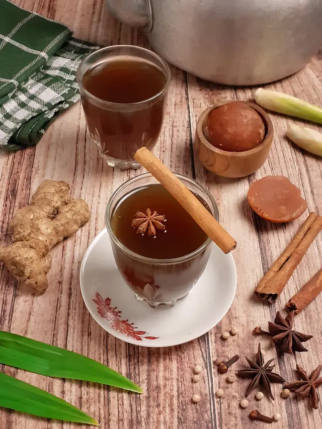 wedang pokak teh rempah herbal