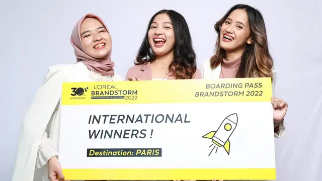 3 Mahasiswi ITB Menangkan L'Oréal Brandstorm 2022, Ungguli Finalis dari Amerika dan Italia