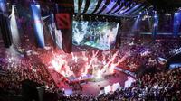 Panggung Turnamen Dota 2 The International 2019-(Dok.Dota 2 TI9)