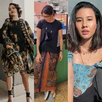 Berikut ini beberapa artis tanah air yang tampil casual modern menggunakan kain tradisional yang bisa menginspirasimu.
