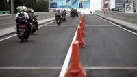 Niat Hati Ingin Hindari Jalan Berlubang, Seorang ASN Alami Kecelakaan Tunggal di Jalan Layang Pancoran