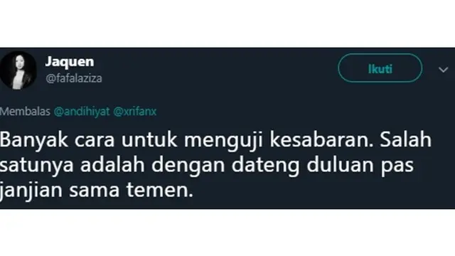 7 Cara Menguji Kesabaran Versi Netizen Ini Bikin Miris