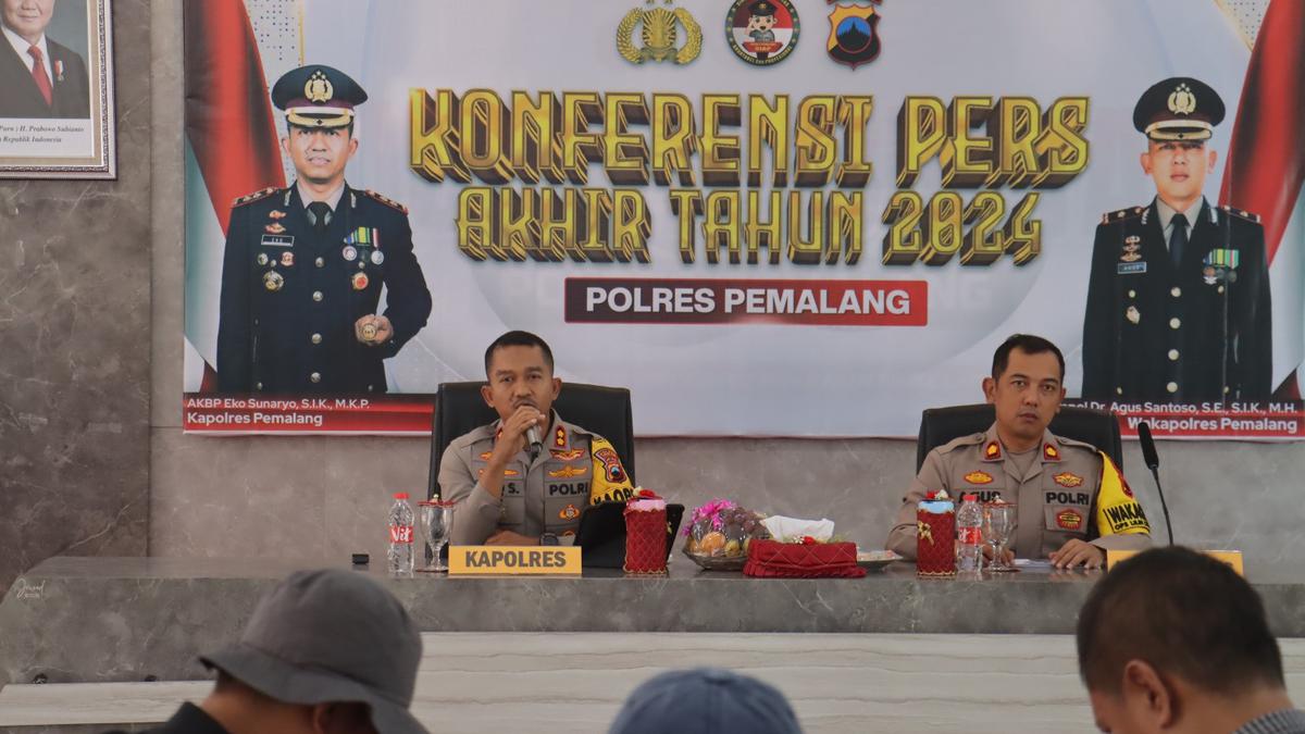 Polres Pemalang Capai 96,25 Persen Penyelesaian Kasus Kriminal di Tahun 2025
