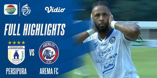 VIDEO: Arema FC Raih Kemenangan atas Persipura Jayapura di Pekan Kelima BRI Liga 1