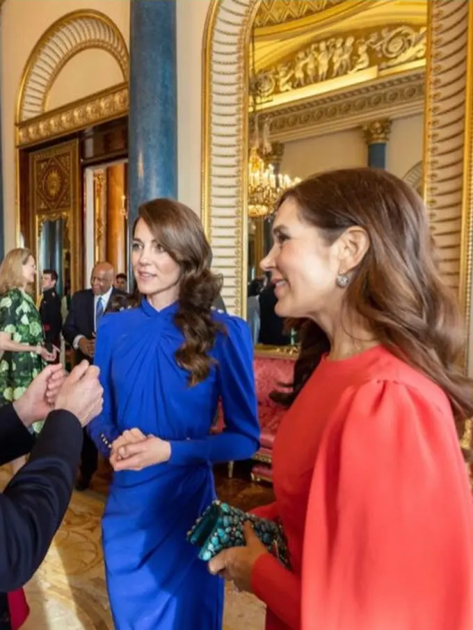 Adu Gaya Elegan Ratu Mary dari Denmark dan Calon Ratu Inggris Kate Middleton