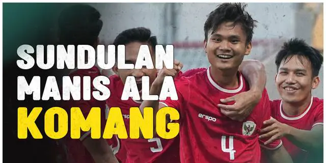 VIDEO: Momen Gol Komang Teguh Bawa Timnas Indonesia U-23 Bungkam Timnas Australia U-23 di Piala Asia U-23