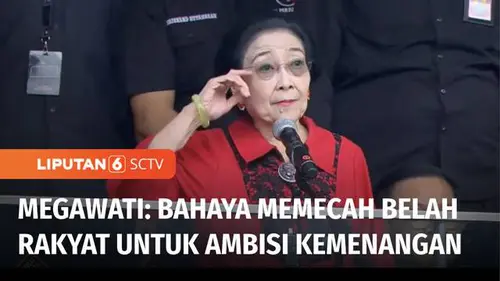 VIDEO: Ini Pidato Megawati di Kampanye Akbar Ganjar-Mahfud Konser Salam Metal