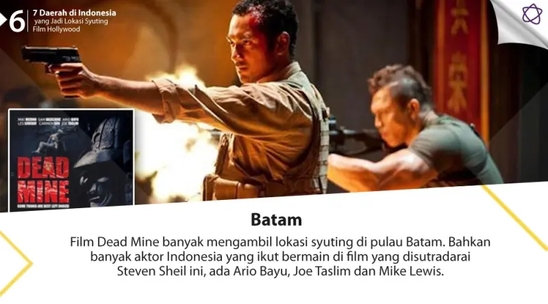 7 Daerah di Indonesia yang Jadi Lokasi Syuting Film Hollywood.  (Digital Imaging: Nurman Abdul Hakim/Bintang.com)