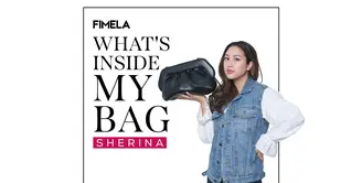 Yuk intip isi tas dari Sherina. Apa saja barang yang wajib dibawa setiap harinya?