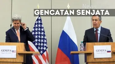 Rusia dan Amerika Serikat mengumumkan gencatan senjata di Suriah rencananya kesepakatan tersebut 12 september 2016