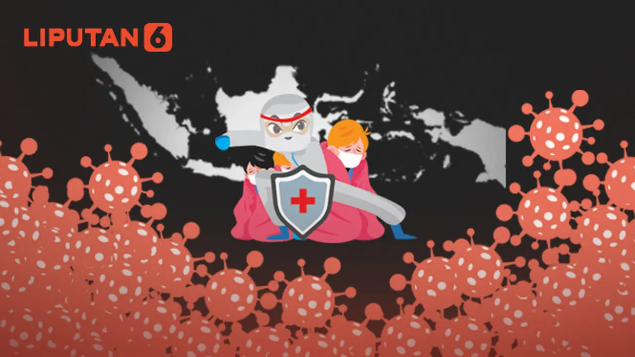 Ilustrasi Indonesia dilanda pandemi Covid-19 selama 2020 (Liputan6.com / Abdillah)