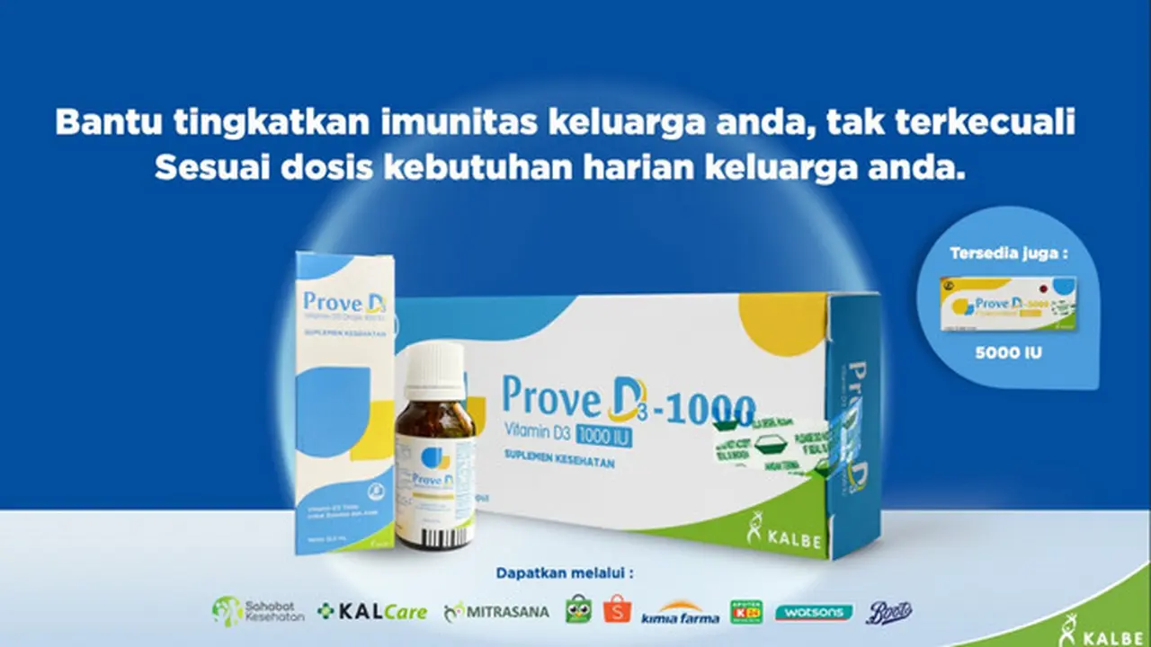 Vitamin D memiliki banyak manfaat, diantaranya untuk menjaga kesehatan tulang, menjaga fungsi saraf, otot, pernapasan, kardiovaskuler maupun sistem imun tubuh kita.