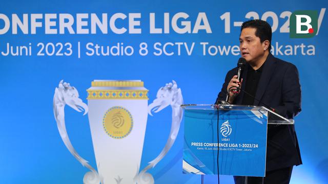 Konferensi pers Liga 1 2023/2024