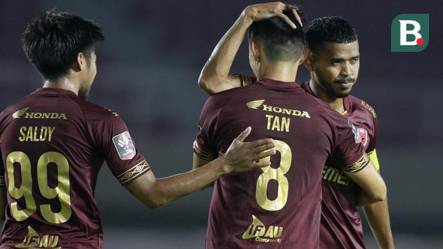 FOTO: Jadi Juara Ketiga, 10 Pemain PS Sleman Hajar PSM Makassar 2-1