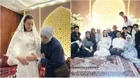 Potret Gen Halilintar di tasyakuran 4 bulan kehamilan Aaliyah Massaid. (sumber: Instagram/genifaruk)
