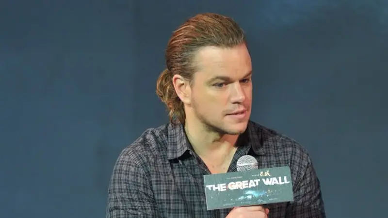 Matt Damon Kuncir Rambut di Film The Great Wall