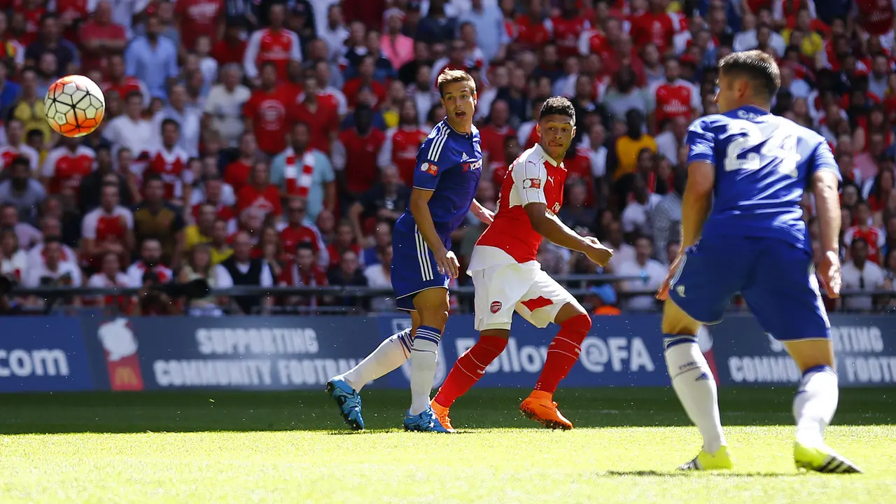 Babak I: Gol Chamberlain Buat Chelsea Tertinggal
