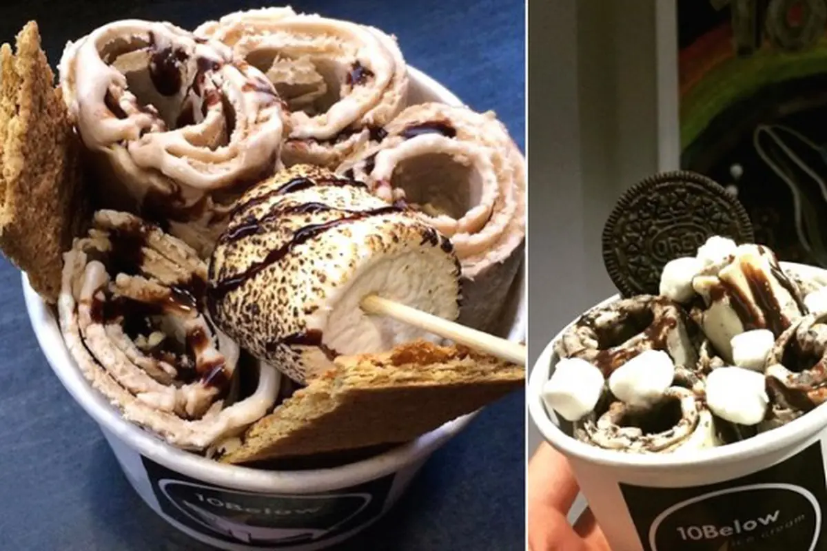 Es Krim Gulung? Pantengin Cara Membuatnya!