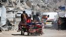Sebelumnya, pada Jumat (9/5/2025) pekan lalu, Pemerintah Gaza memperingatkan bahwa lebih dari 65.000 anak-anak Palestina berisiko langsung mengalami kelaparan. (Bashar TALEB/AFP)