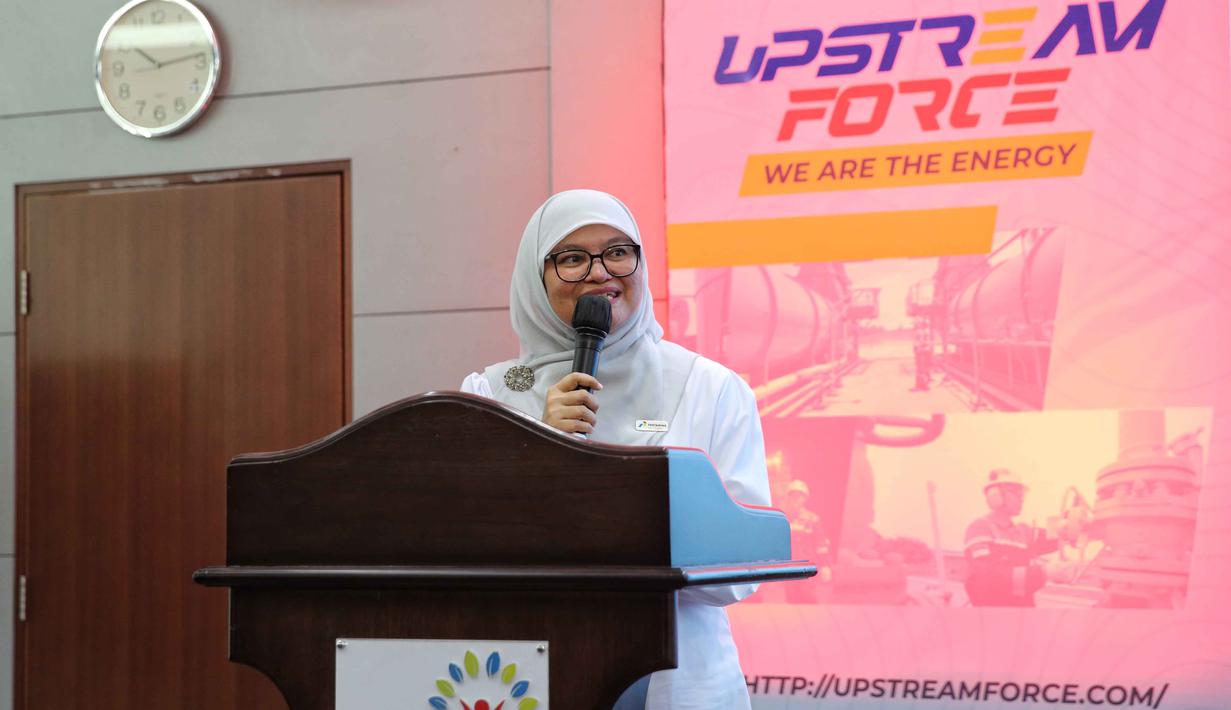  We Are The Energy” di Auditorium Gedung Griya Legita, Lantai 3 Universitas Pertamina, Jakarta, Kamis (6/11/2025). (Fimela.com/Adrian Utama Putra)