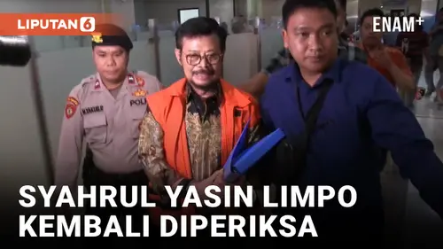 VIDEO: Syahrul Yasin Limpo Kembali Diperiksa Terkait Kasus Pemerasan Firli Bahuri