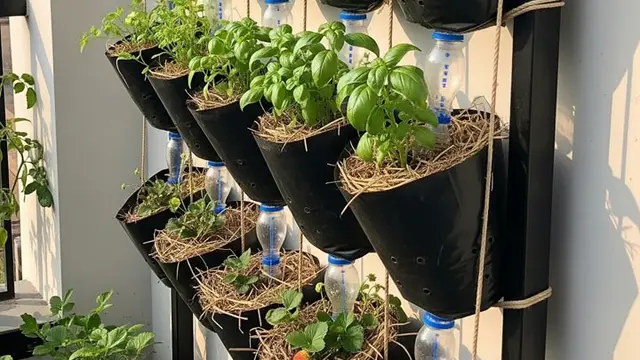 Layout Kebun Sayur di Rumah Kecil