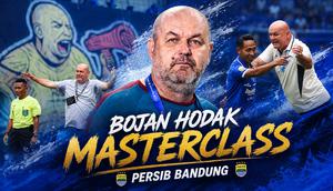 Pelatih Persib Bandung, Bojan Hodak. (Photo Bola.com/graphic generated chatgpt)