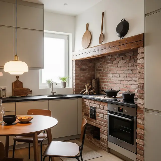 Inspirasi Dapur Tempo Dulu (AI Generated)