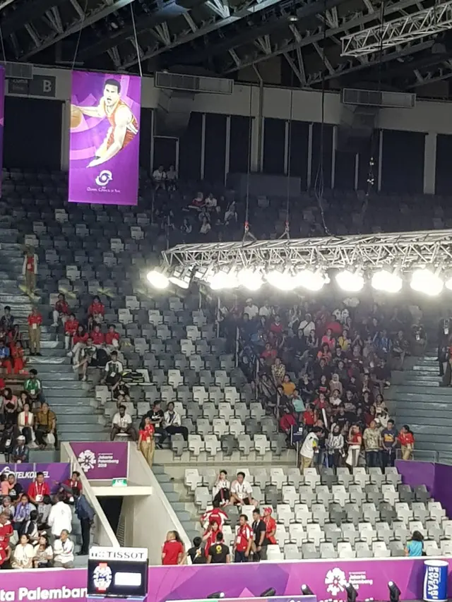 Bulutangkis Asian Games 2018, Istora Senayan