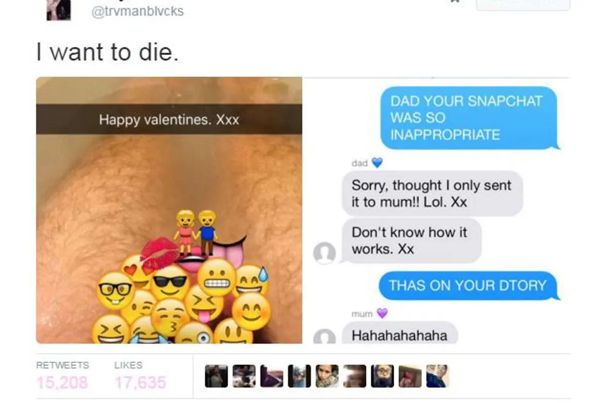 'Gaptek', Bapak Ini Salah Kirim Video Alat Kelamin ke Snapchat