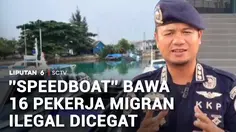 Kejar-kejaran di Laut Batam, Kapal Penyelundup 16 Pekerja Migran Ilegal Disergap