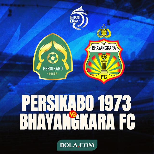 BRI Liga 1 - Persikabo 1973 Vs Bhayangkara FC