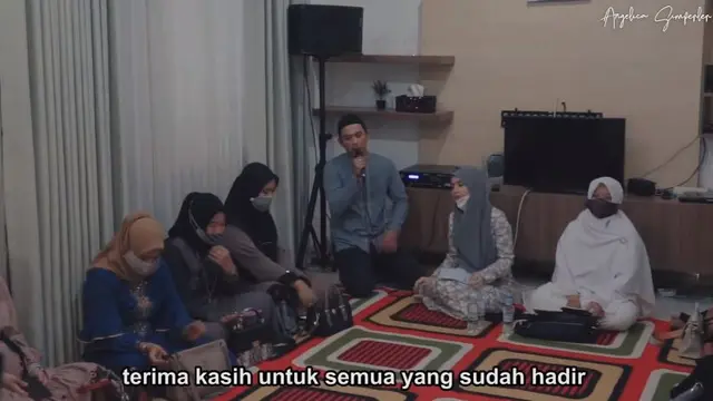 6 Potret Tasyakuran 4 Bulan Kehamilan Angelica Simperler, Tampil Berhijab