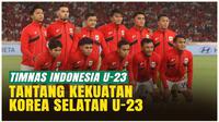 Timnas Indonesia U-23 siap tempur di Kualifikasi Piala Asia U-23 2026!  Skuad asuhan Gerald Vanenburg akan menghadapi Laos, Makau, dan Korea Selatan di Grup J yang digelar di Stadion Gelora Delta, Sidoarjo.  Vanenburg menegaskan, jika ingin juara har...
