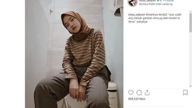 Nissa Sabyan (Foto: Instagram)